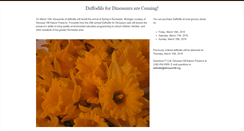 Desktop Screenshot of daffodils.dinosaurhill.org